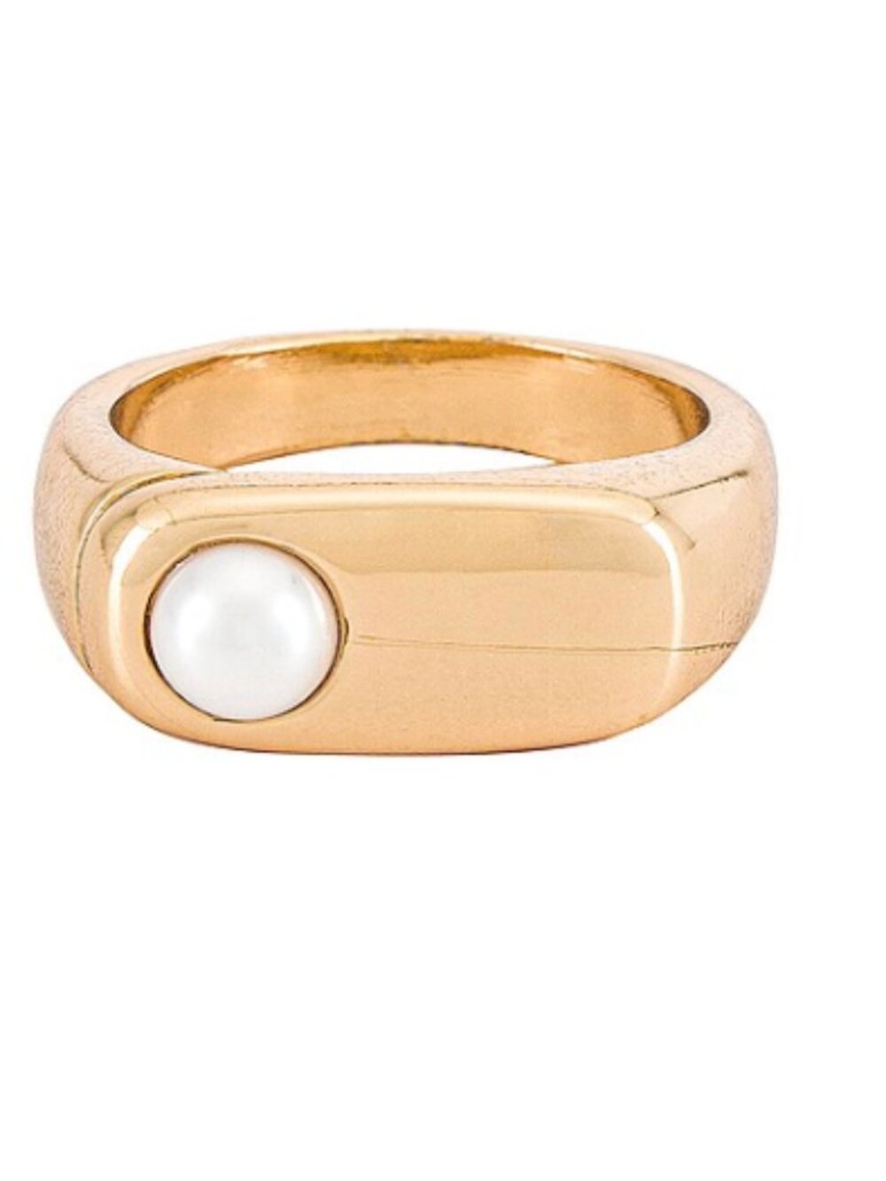 The M Jewelers Pearl Signer Ring
